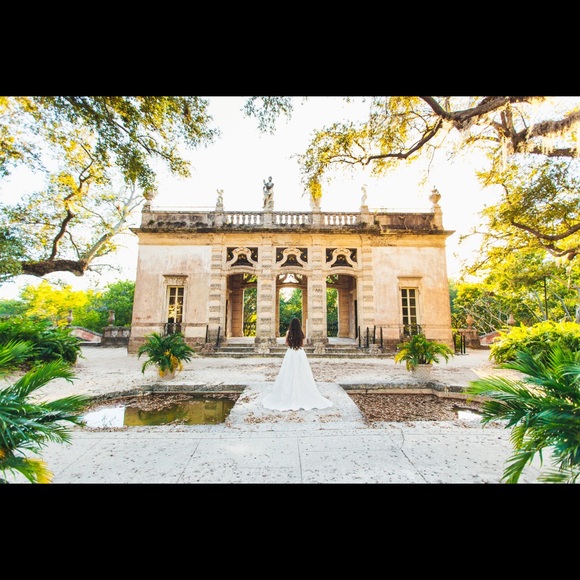 Authentic white Sheri Hill two piece dress! - Picture 4 of 5